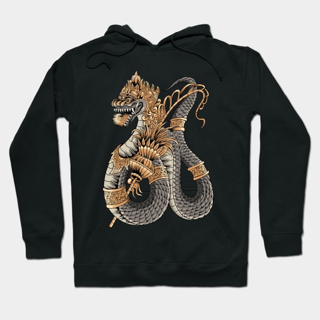 Naga Besukih Hoodie by Marciano Graphic